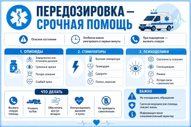 Помощь при передозировке в СЗАО Москвы